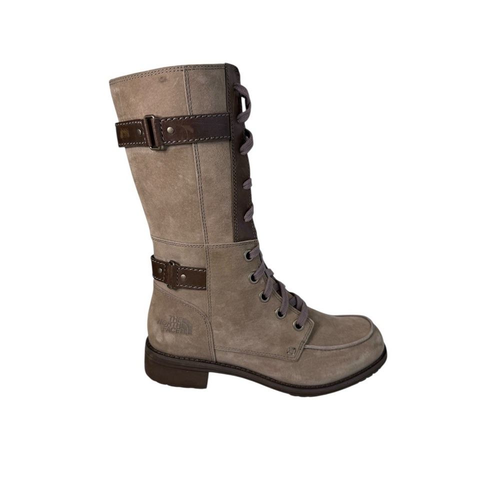 The North Face Bridgeton Lace Beige boots Women's Size 7 No Box